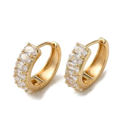 Brass Hoop Earrings