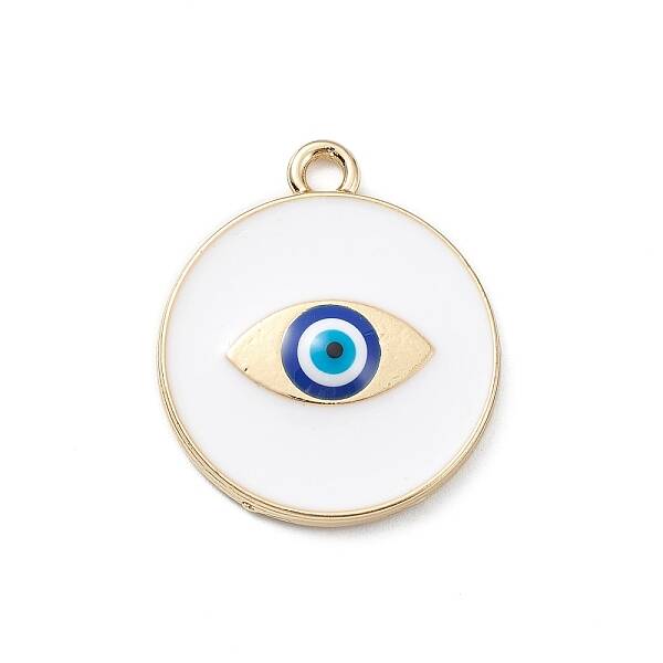 Evil Eye Style Alloy Enamel Pandants