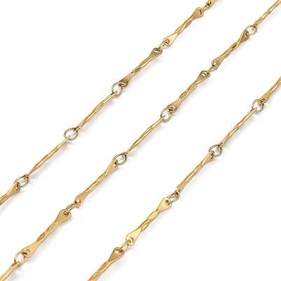 Ion Plating(IP) 304 Stainless Steel Bone Link Chains