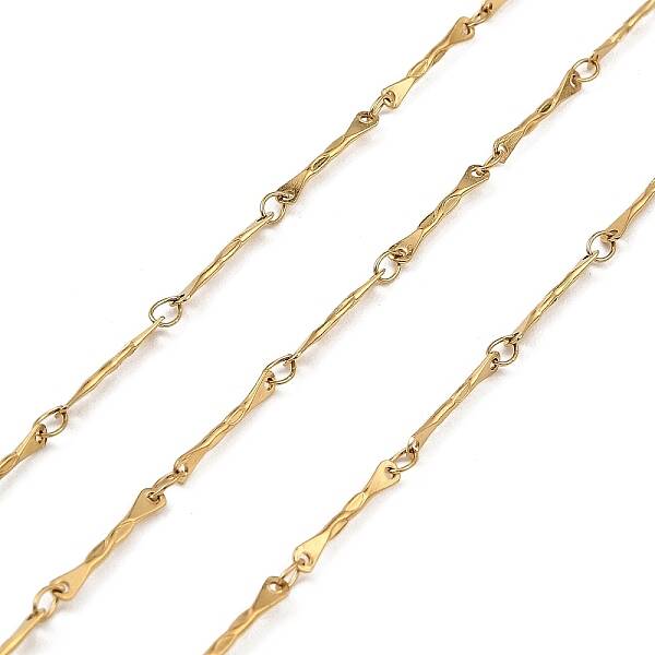 Ion Plating(IP) 304 Stainless Steel Bone Link Chains