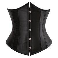 Gothic Underbust Corset For Women  Plus Size Bustier corset lingerie Waist Corset Top for women Women's Satin Underbust Corse...