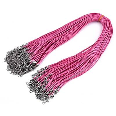 Waxed Cotton Cord Necklace Making