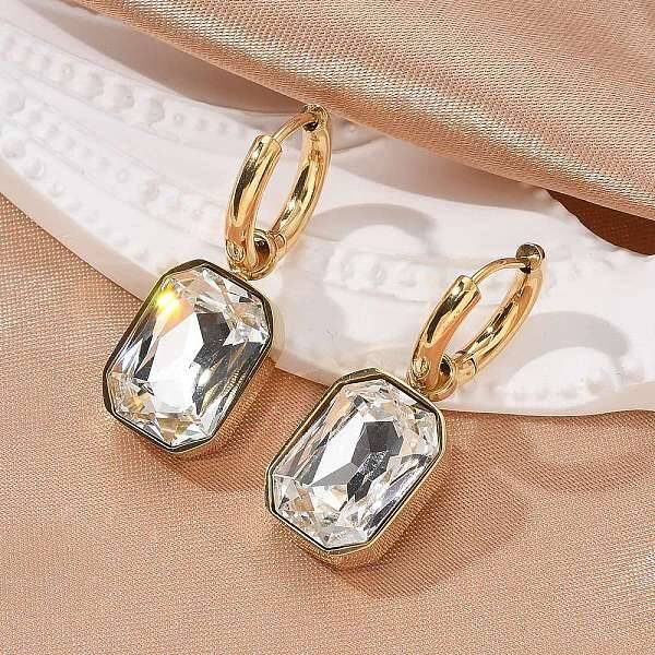 Ion Plating(IP) 304 Stainless Steel Hoop Earring