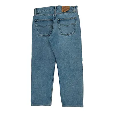 Levis Jeans - 32W 26L Blue Cotton