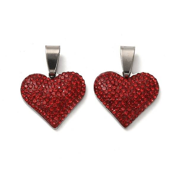 201 Stainless Steel Clay Pendants