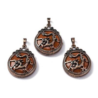 Natural Red Jasper Pendants