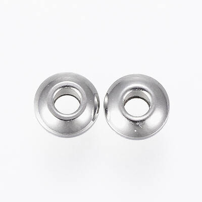 Tarnish Resistant 201 Stainless Steel Spacer Beads