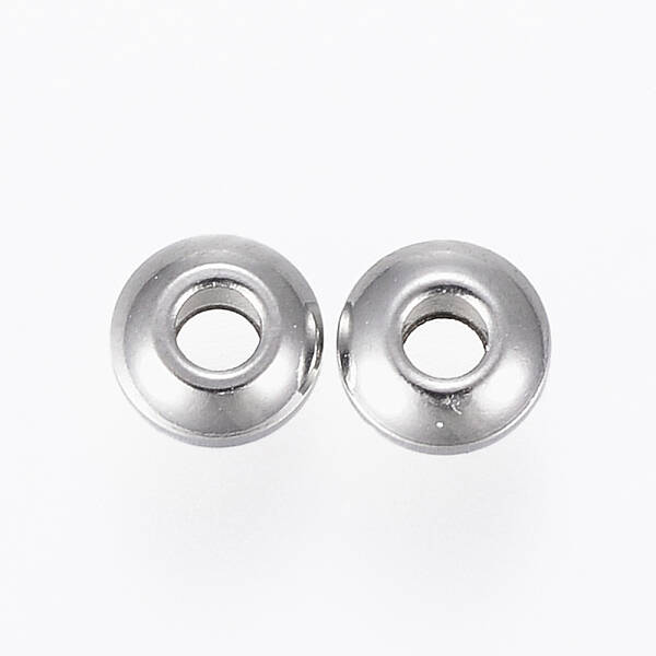 Tarnish Resistant 201 Stainless Steel Spacer Beads