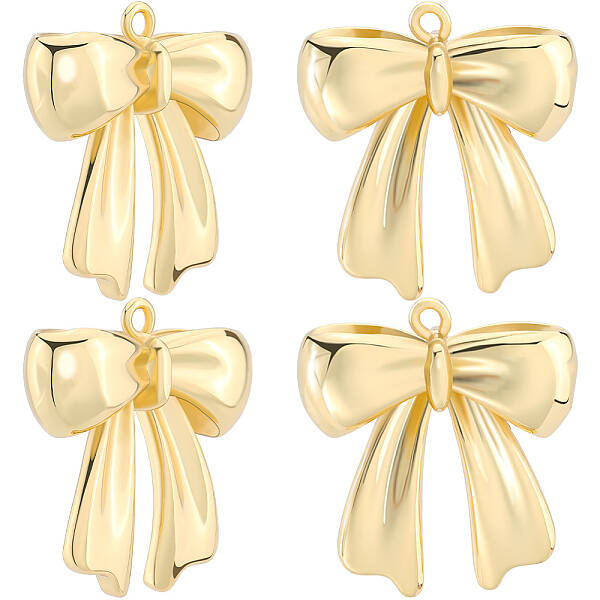 5Pcs Rack Plating Brass Pendants