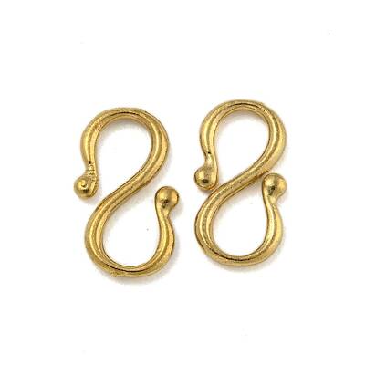 Ion Plating(IP) 304 Stainless Steel S-Hook Clasps