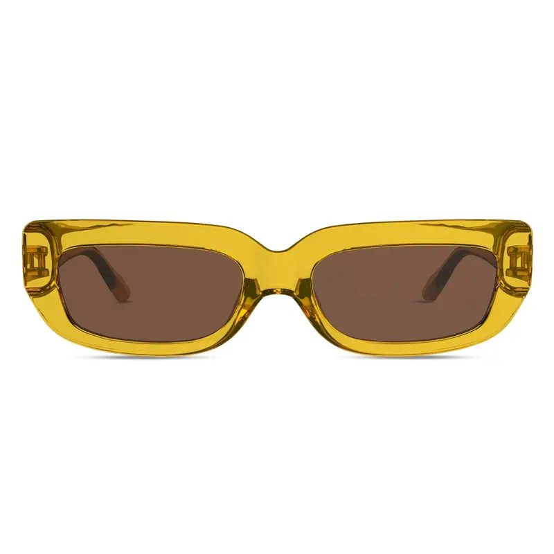 San Fran Slim Sunglasses in Butterscotch