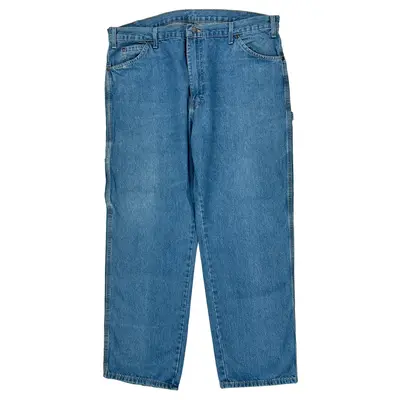 Dickies Carpenter Jeans - 38W 30L White Cotton