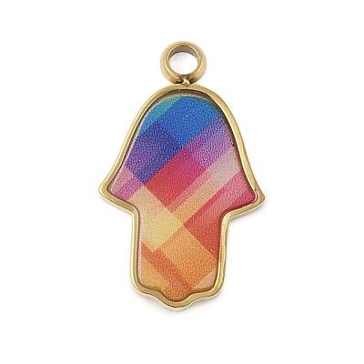 304 Stainless Steel Enamel Pendants