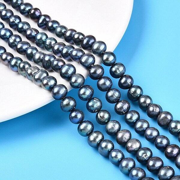 Natural Cultured Freshwater Pearl Beads Strands