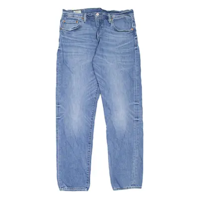 LEVI'S 512 BIG E Jeans Mens Blue Slim Tapered Stone Wash W32 L32