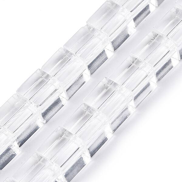 Transparent Glass Beads Strands
