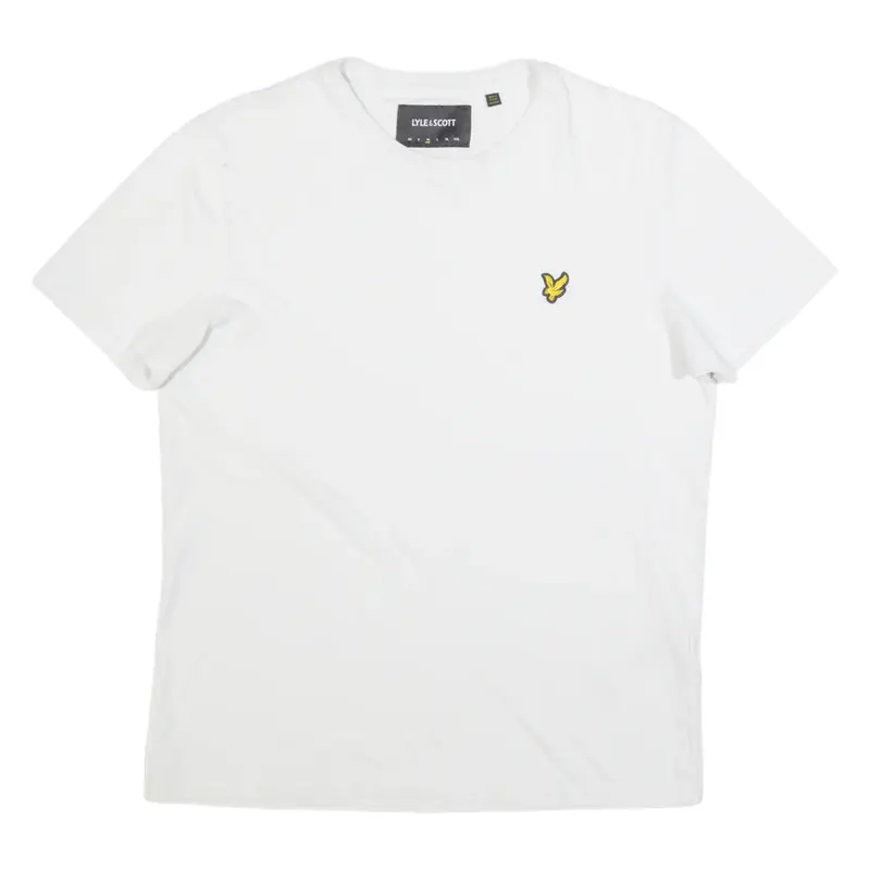 LYLE & SCOTT Mens T-Shirt White M