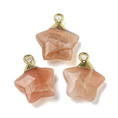 Natural Sunstone Pendants