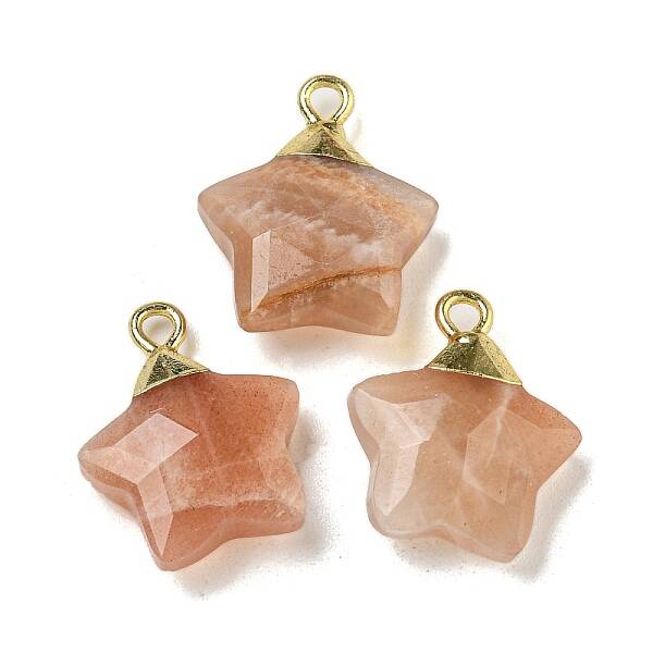Natural Sunstone Pendants