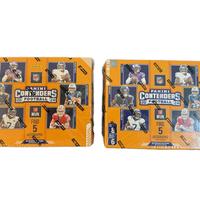 Panini Contenders 2024 Football Cards - 2 Boxes of High-Quality Sports Collectibles with Autographs for Fans and Collectors