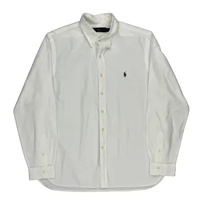 Ralph Lauren Shirt - XL White Cotton