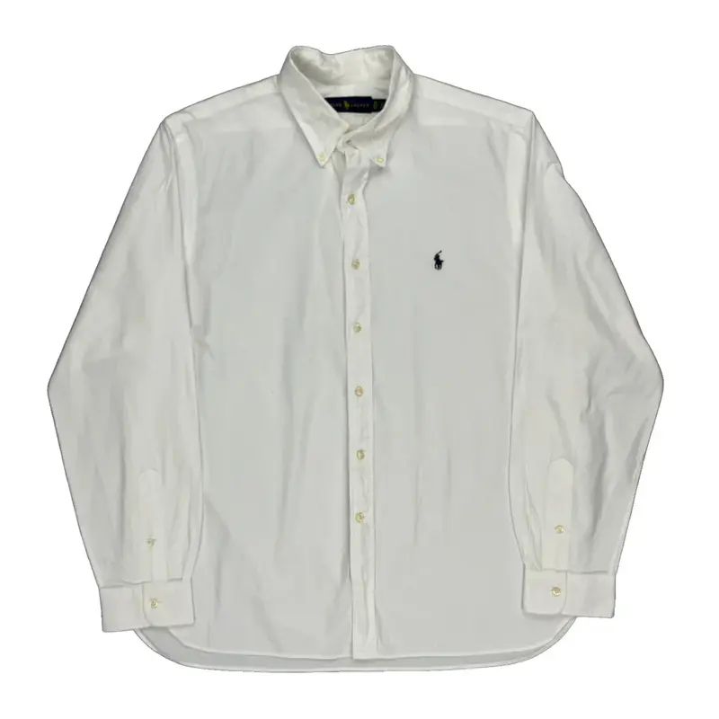 Ralph Lauren Shirt - XL White Cotton