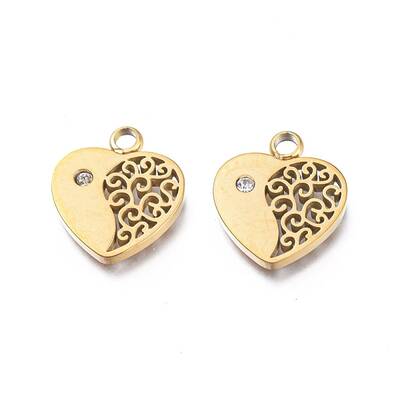 Ion Plating(IP) 304 Stainless Steel Charms