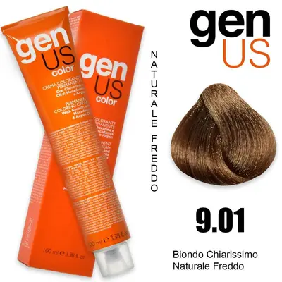 Crema Colorante Permanente Genus 100 Ml 9.01