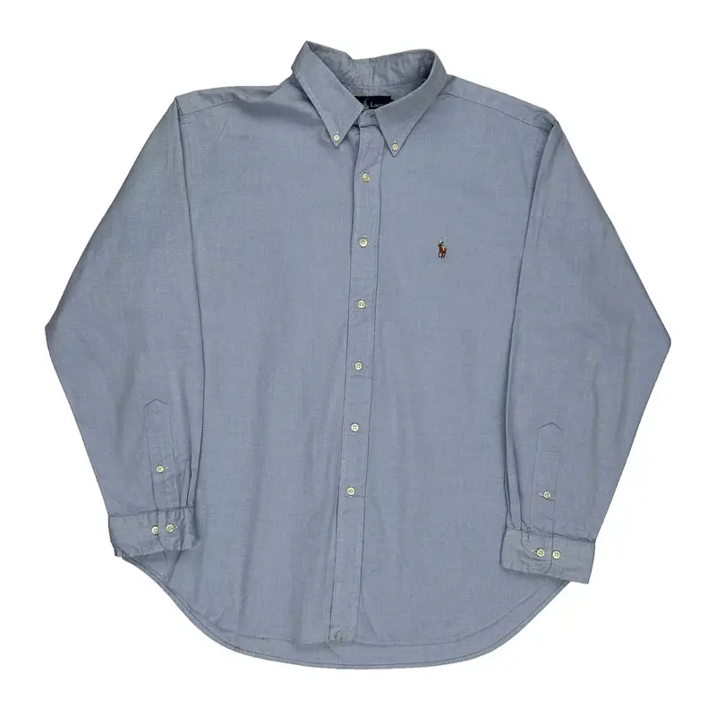 Ralph Lauren Shirt - XL Blue Cotton | Size: x-large