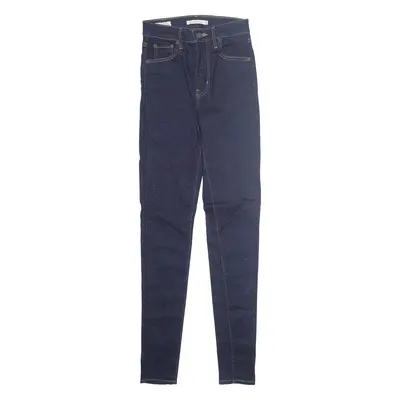 LEVI'S Mile High BIG E Womens Jeans Blue Slim Skinny W25 L32