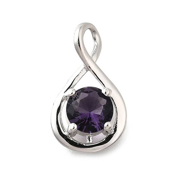 925 Sterling Silver Pave Cubic Zirconia Pendants
