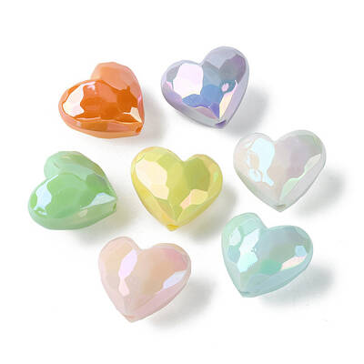 UV Plating Opaque Acrylic Beads