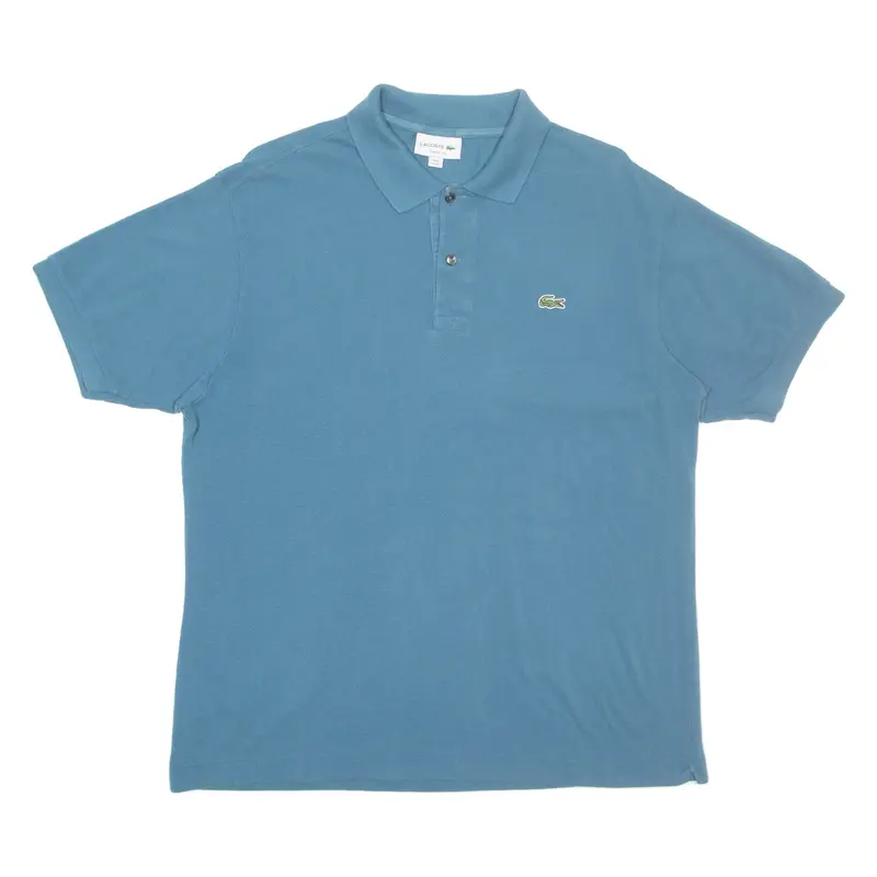 LACOSTE Mens Polo Shirt Blue XL