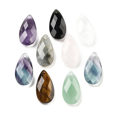 Natural Mixed Gemstone Pendants