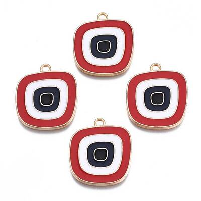 Alloy Enamel Pendants