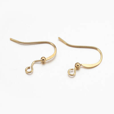 Brass Ear French Earring Hooks