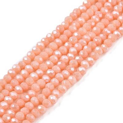 Electroplate Glass Beads Strands