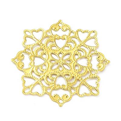 Rack Plating Iron Connector Charms