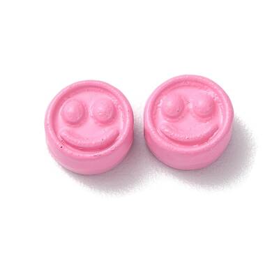 Spray Painted Alloy Beads