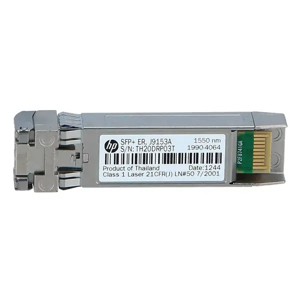J9153A HP ProCurve X132 10Gb/s 10GBase-ER Single-Mode Fibre 1550nm 40km Duplex LC Connector SFP+ Transceiver Module