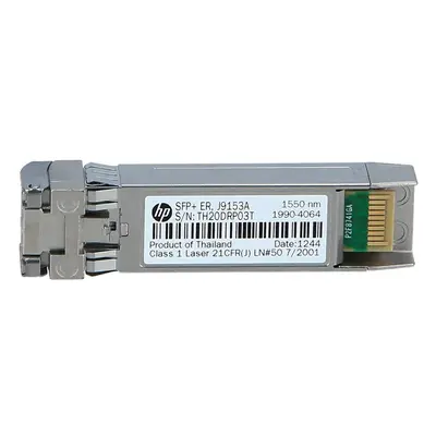 HP J9153A | ProCurve X132 10Gb/s 10GBase-ER Single-Mode Fibre 1550nm 40km Duplex LC Connector SFP+ Transceiver Module