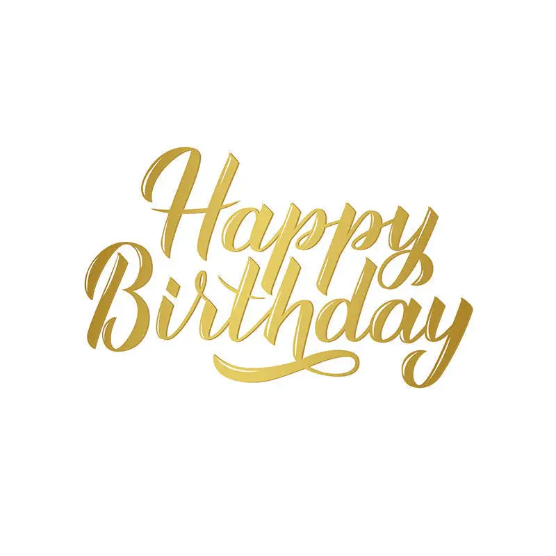 Aperturee White Gold Simple Birthday Round Party Backdrops | Custom Round Backdrop | Circle Background For Party | Custom Rou...