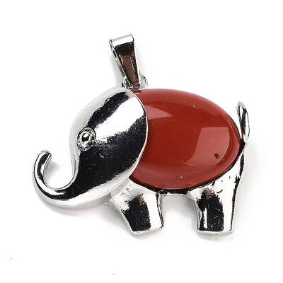 Natural Red Jasper Pendants