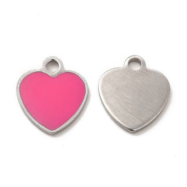 304 Stainless Steel Enamel Pendants
