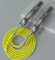 HEREROPE Weighted Jump Rope for Speed, Cardio, Boxing Fitness Workout, 1/4lb Skipping Rope with Ball-bearing, Comfortable & E...