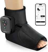 [1 pack] Portable Foot Massager with Heat Function with DIY APP, Rechargeable Cordless Foot Massager, Up to 3 Hours