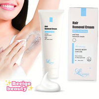 Painless Body Hair Removal Cream, Depilatory Cream For  Unwanted Hair In Underarms ,Legs And Arms ,Sensitive Skin Hair Remova...