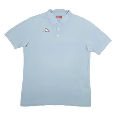 KAPPA Mens Polo Shirt Blue XL