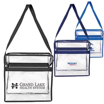 100 Promotional Transparent Stadium Crossbody Bag - PGA Compliant ...