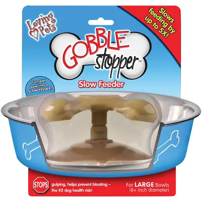 Loving Pets Gobble Stopper™ Slow Feeder